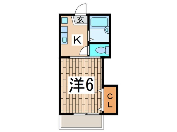 第２和光ハイツの物件間取画像